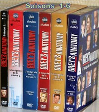 Grey's Anatomy Saisons 1-2-3-4-5-6   Saisons