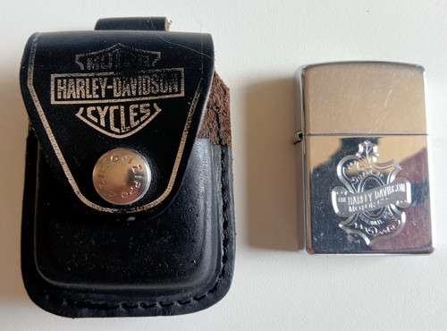 Ancien briquet zippo harley - zippo,