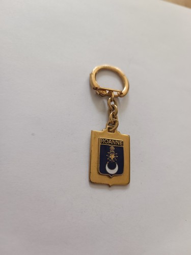 Porte clés blason émaillé - clés,