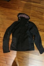 Coupe vent imperméable randonnée Quechua noire taille S