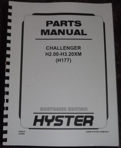 Hyster 00xm 50xm h3 - h2.00xm, h2.50xm