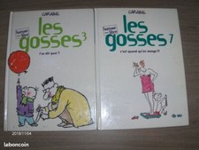 Lot de 2 bd anciennes les gosses / carabal tbe