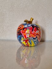 Pomme Décorative Graffiti