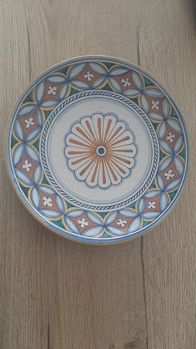 Assiette faïence majolique - assiette,