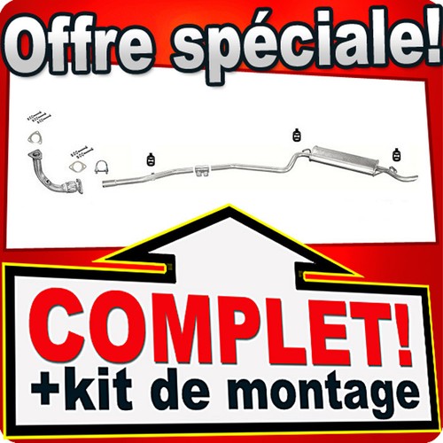 Ligne pot échappement pour - ligne,