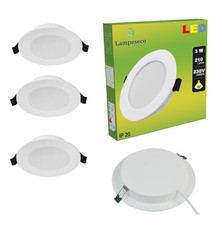 Lot de 3 Spot Encastrable LED