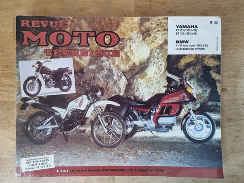 Revue technique moto - revue, yamaha