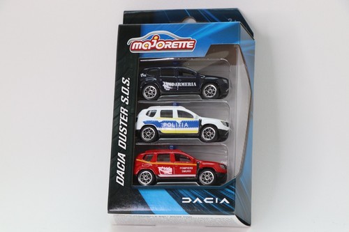 Majorette dacia duster - x3, pack