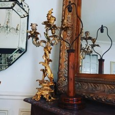 Importante Lampe  Art Nouveau/Art Déco Bois de Plaquage Serrurier Bovy vers 1900