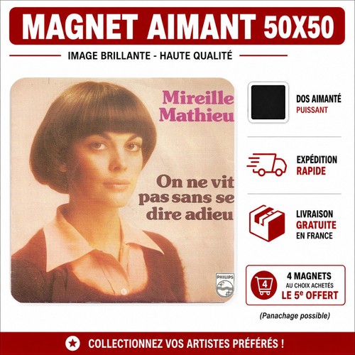 Magnet mireille mathieu ne - mathieu, on