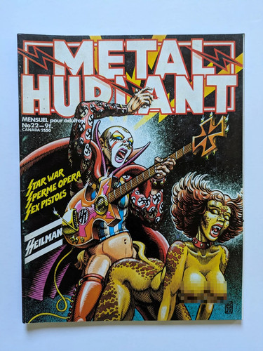 Métal hurlant 1977 - hurlant,