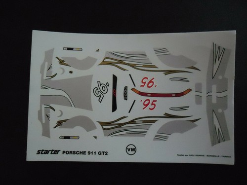 Decal porsche 993 gt2 - ,