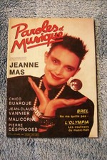 Paroles et musique N°63 Oct