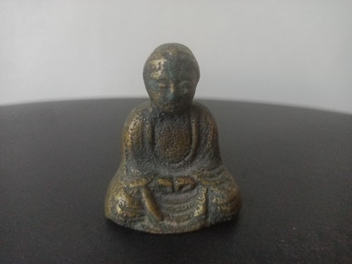 Petit bouddha bronze zen - bouddha,