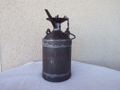 Ancienne burette huile - burette,