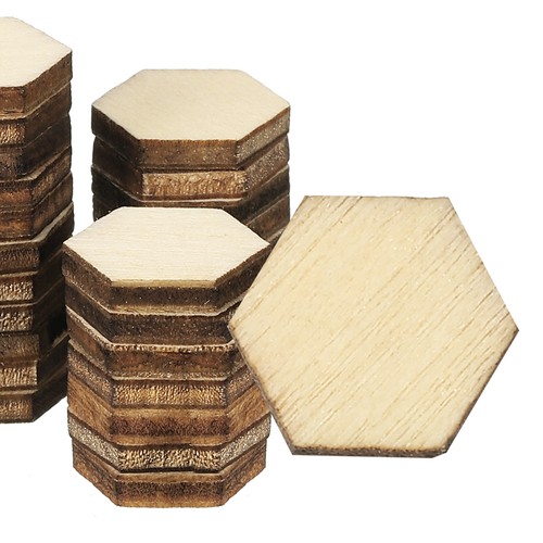 15mm morceaux bois brut - , 100