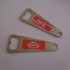 2 décapsuleurs COCA-COLA PAMPRYL Art déco design XXe vintage PN France N3039