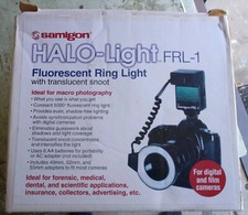 Samigon Halo-Lite Model FRL-1 Fluorescent Ring Light