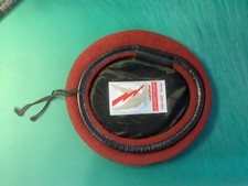 BERET ROUGE PARACHUTISTE FRANCAIS TAILLE 54 OCCASION N°1