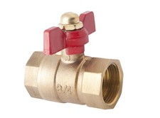 Vanne d'arrêt F F 3/4" pour