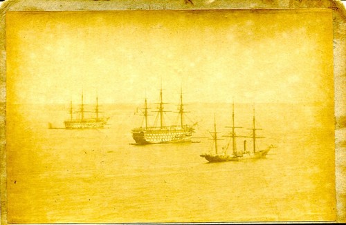 Photo ancienne sur - , carton