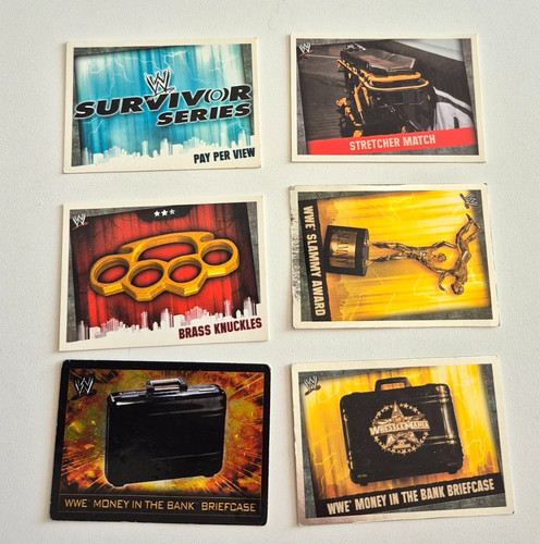 Lot cartes wwe - de, 6