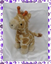 Doudou Peluche Girafe Beige Marron P.I.A Holland