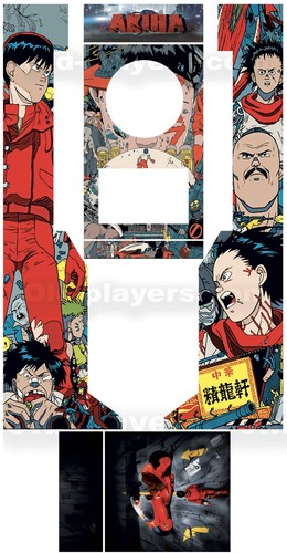 Stickers akira modele jeux - akira,