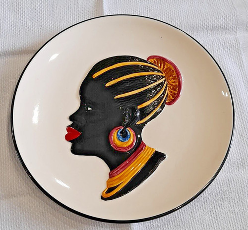 Assiette faïence décor - assiette,