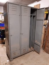 vestiaire métallique gris d'occasion