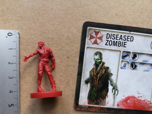 Diseased zombie miniature - miniature, +
