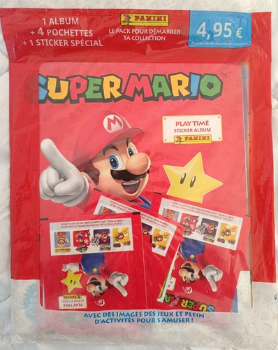 Album panini super mario - album,