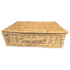 VALISETTE EN OSIER 39,5x28x11,5cm