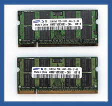 LOT 2X 2GB   PC2-5300