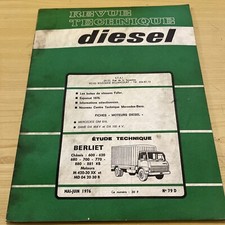 Revue Technique BERLIET 600 620 680 700 770 880 881 KB M 420 30 XKB MD 04 20 30