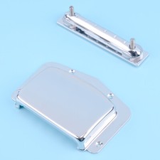 Vintage Silver Electric Guitar