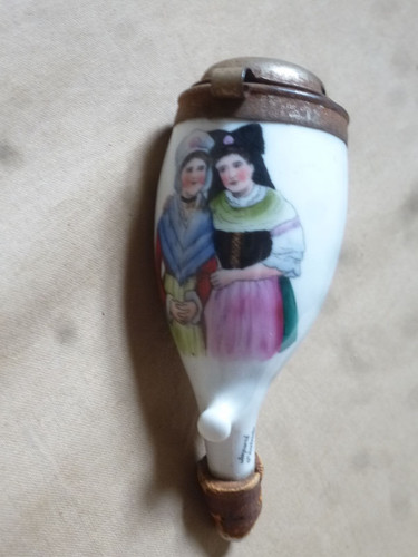Fourneau pipe porcelaine - fourneau, en