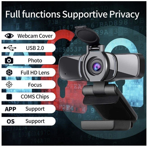 Dericam usb web camera 1080p - web, camera,