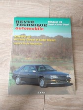 Revue Technique RENAULT 25 2.1 TD GTD Turbo D DX T DX Diesel Rta R25 D 1985 1995