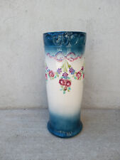 Porte-parapluie en faïence LONGCHAMP Terre de Fer Barbotine Majolica