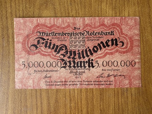 Billet allemagne württemberg - allemagne,