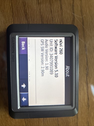 Garmin nuvi 260 gps - nuvi,