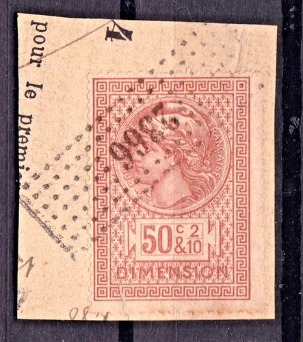 Timbre fiscal france dimension - fiscal,