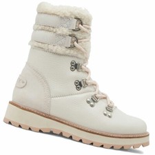 Roxy Brandi 2 Bottes Femmes D'Hiver de Neige Chaussures Blanc
