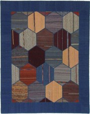 Original Tissés à la Main Moderne Kelim Patchwork 228 CM X 160 Neuf Produit N°