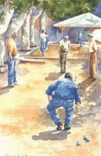 Plaque métal bouliste