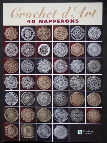 Livre crochet art 40 - livre, d'art