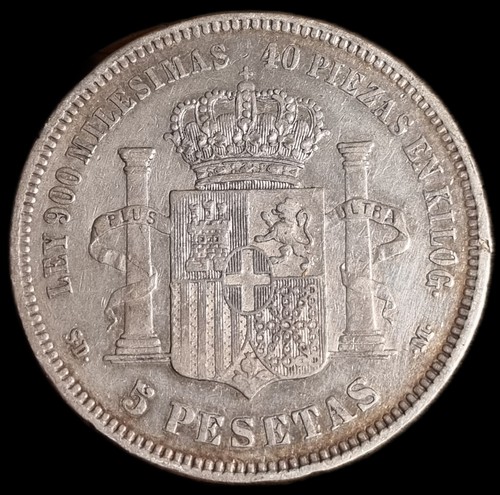 Pesetas 1871 amadeo i - 1871,