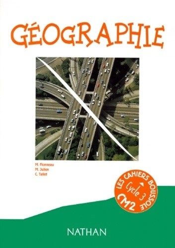 Géographie cm2 cahier - cahier, de
