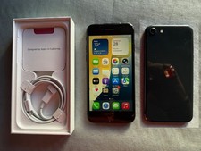 Apple iPhone SE 2ème gén - 64Go - Noir (Déverrouillé) A2296 (GSM) cassé